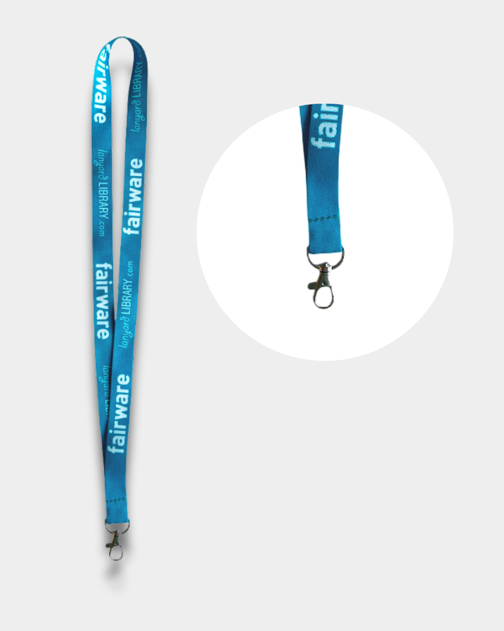 LANYARD LIBRARY BORROW REQUEST - TEAL